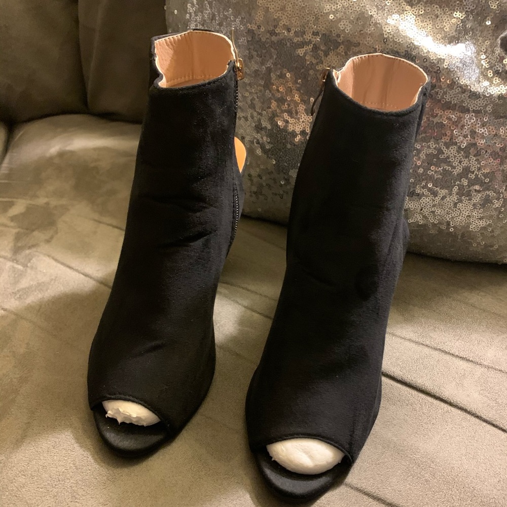 Black booties